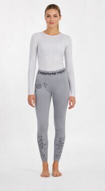 Obermeyer Glaze Baselayer Tight Seamless Pants Fog Gray Womens Size Medium NWT